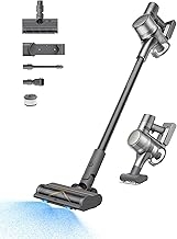 dreame R20 Cordless Vacuum Cleaner with Dual Brush Head, Smart Stick Handheld Vacuum，Powerful Rechargeable Vacuum Cleaner, 90 Mins Max Runtime, Perfect for Hard Floor Carpet Pet Hair