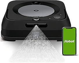 irobot-braava-jet-m6-6113-ultimate-robot-mop-wi-fi-connected-precision-jet-spray-smart-mapping-compatible-with-alexa-ideal-for-multiple-rooms-recharges-and-resumes-graphite