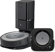 irobot-roomba-i3-evo-3550-robot-vacuum-and-braava-jet-m6-6113-robot-mop-bundle-wi-fi-connected-smart-mapping-works-with-alexa-precision-jet-spray-corners-edges-ideal-for-multiple-rooms